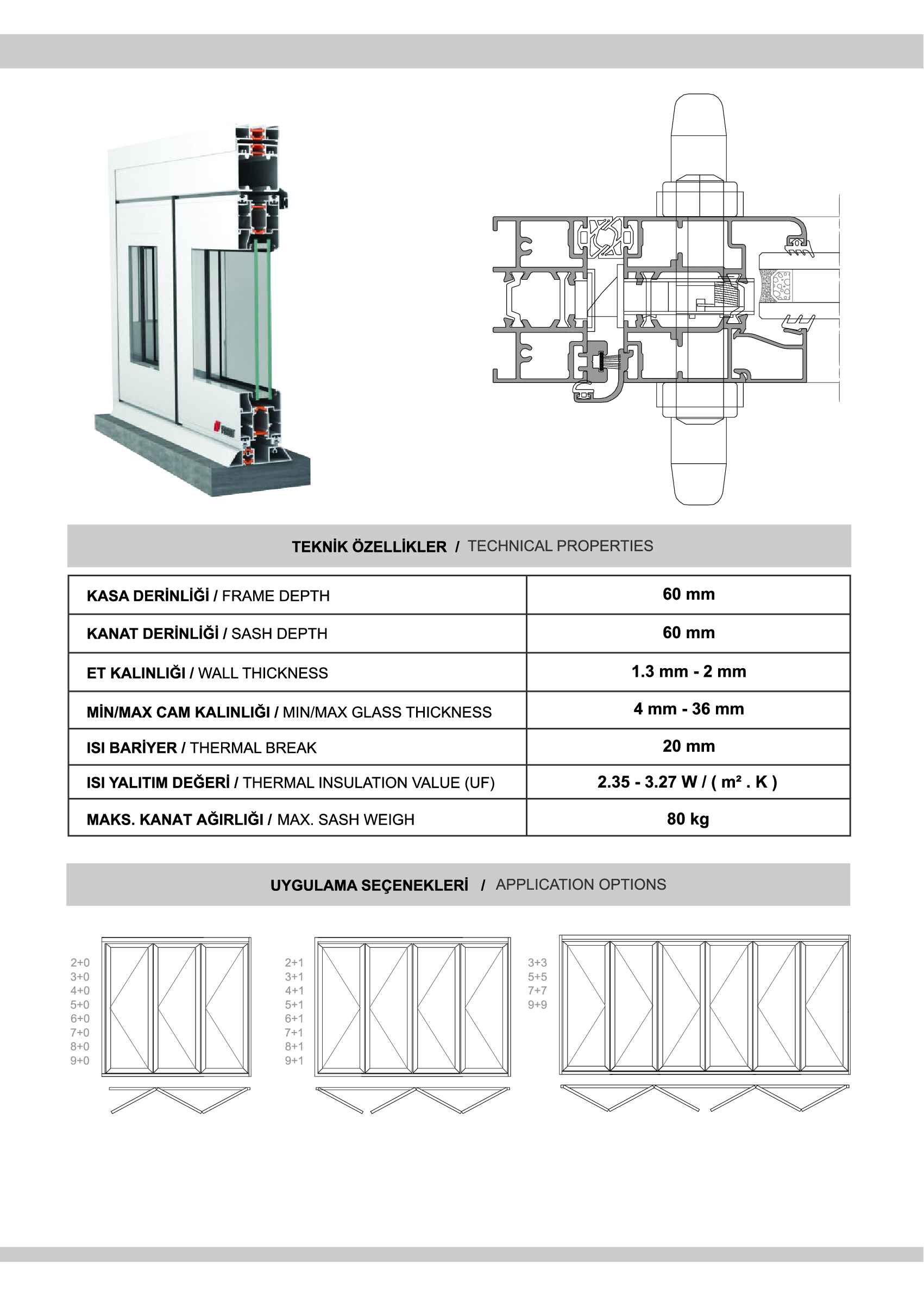 Aluminyum Katlanır Kapı 2